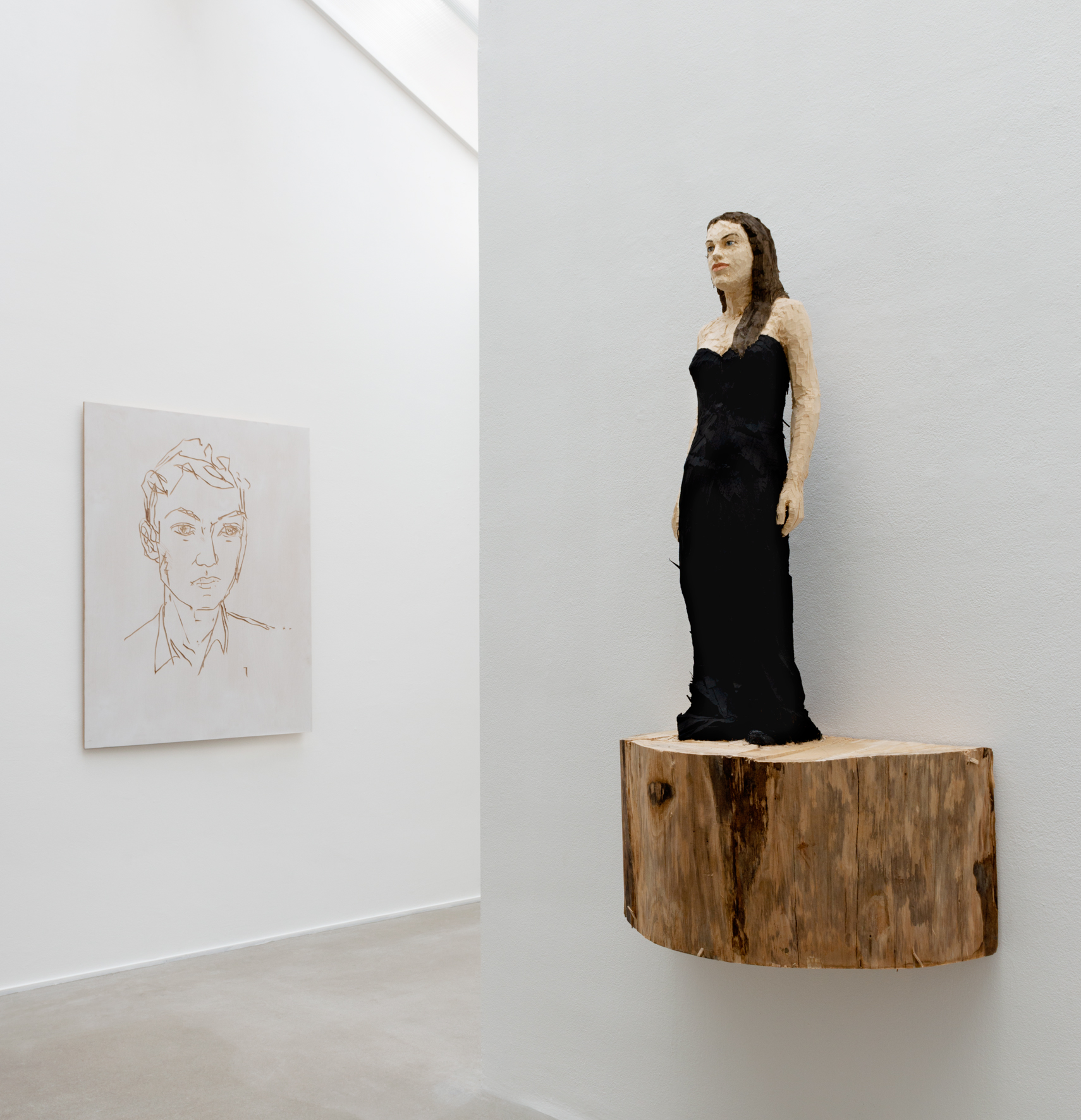 Stephan Balkenhol, solo exhibition, German, sculpture