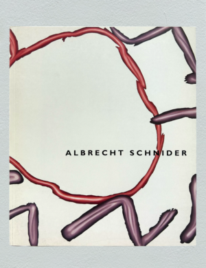 Albrecht Schnider Solothurn art book at akinci galerie