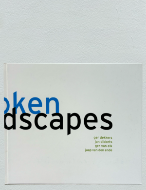 Jaap van den Ende Broken Landscapes art book at akinci galerie