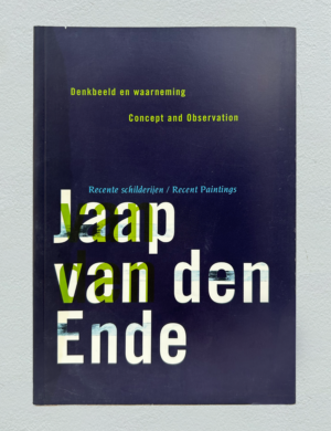 Jaap van den Ende Recent Paintings art book akinci galerie